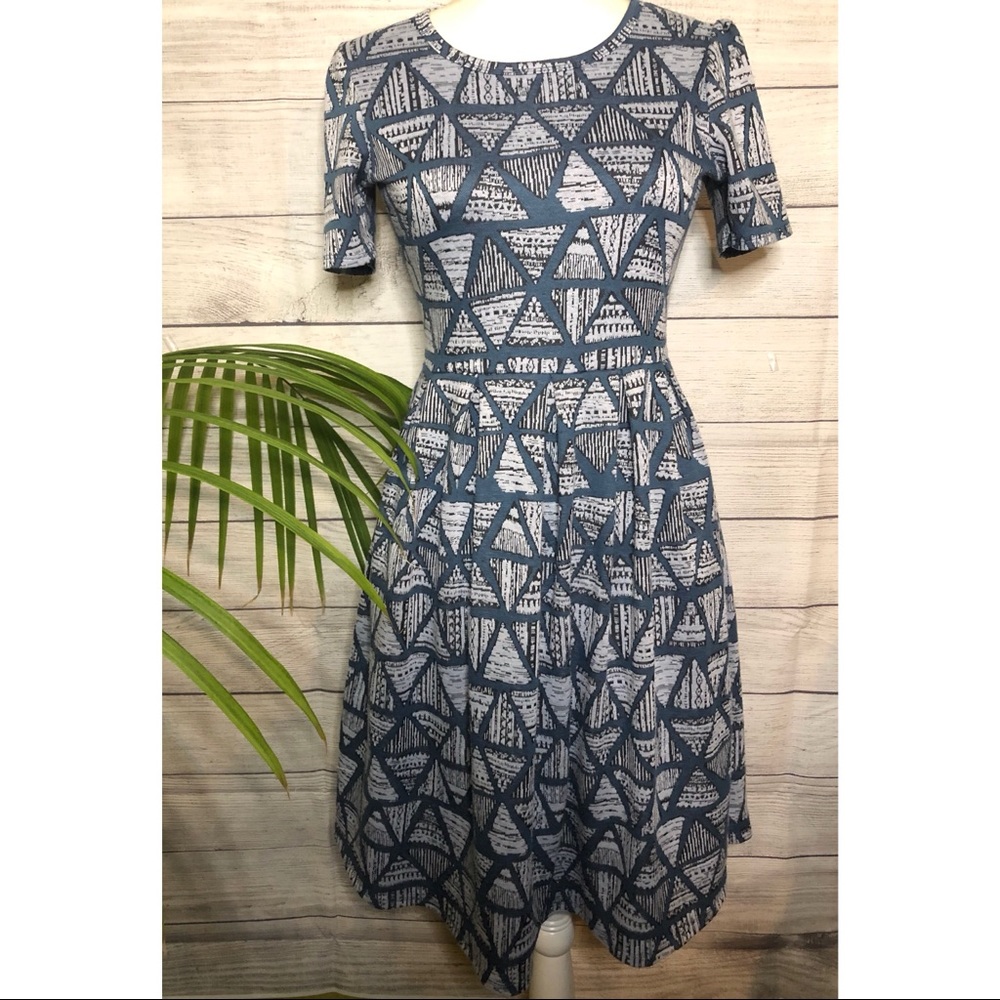 Lularoe Amelia Triangle Print - image 1